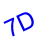 7D
