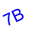 7B